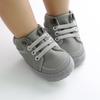 Newborn Baby Shoes Infant Toddler Boy Comfort Soft-Sole PU Flat High-top Anti-slip Baby Accessories Sneaker Moccasins