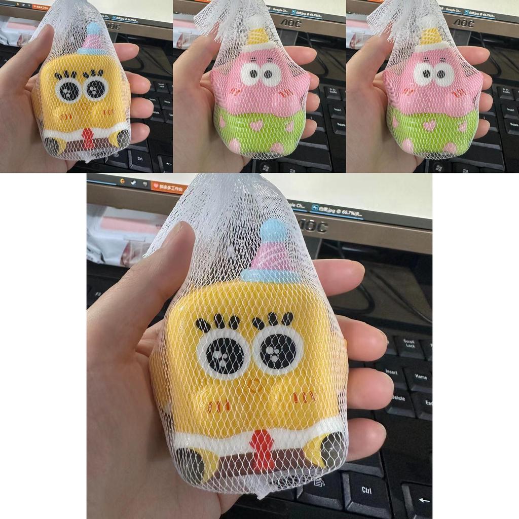 Beliebter Schwamm Baby Kuchen Großer Stern Niedlich Kneifbar Stressabbau Spielzeug Langsamer Rückprall Dekompression Cartoon Ornament 2024/1/1