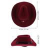 Pet Cowboy Hat Dark Style Costume Cap Dogs Cats Puppy Kitten Dress Up Festival Wide Brim Dog Hat Cosplay Cap