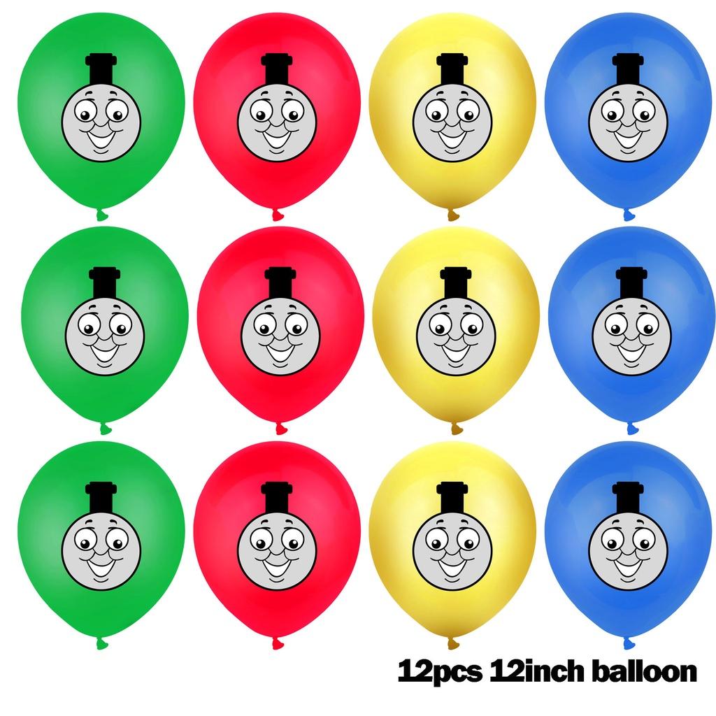 Children Kids Thomas Birthday Party Supplies Decor Balloon Banner Cupcake Topper