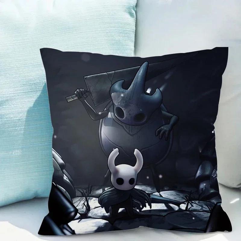 Decorative Pillowcase X Hollow Knight Cushions Home Decor Double-sided Printing Pillow Cases Cushion Cover X Short Plush