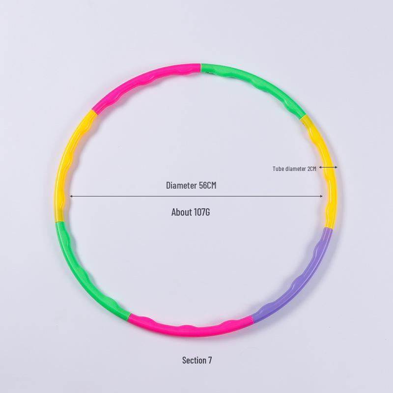 Abnehmbarer Hula-Hoop für Anfänger - Für Kinder, Tanz & Fitness, Verstellbares Gewicht