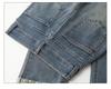 Women's High Waist Slimming Rolled Hem Denim Cigarette Pants - 2024 Autumn Fashion Straight Leg Crop