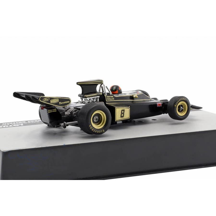 F1 Miniature Car 1/43 Lotus Ford 72D Emerson Fittipaldi JPS British Grand Prix 1972 Winner
