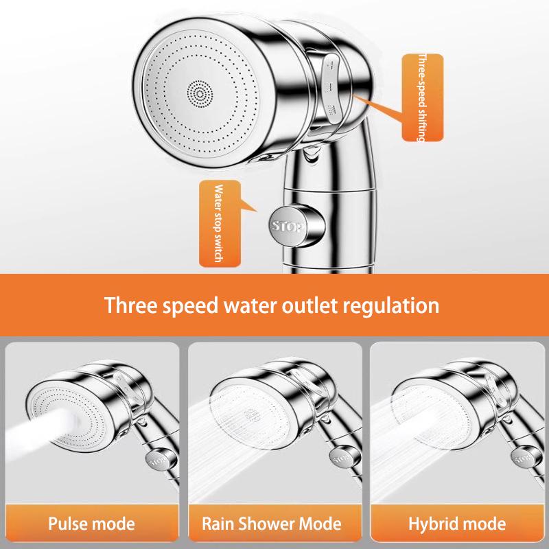 Bathroom Washbasin External Shower Set Universal Faucet Bubbler Anti-splash Head Booster Extender Water Nozzle