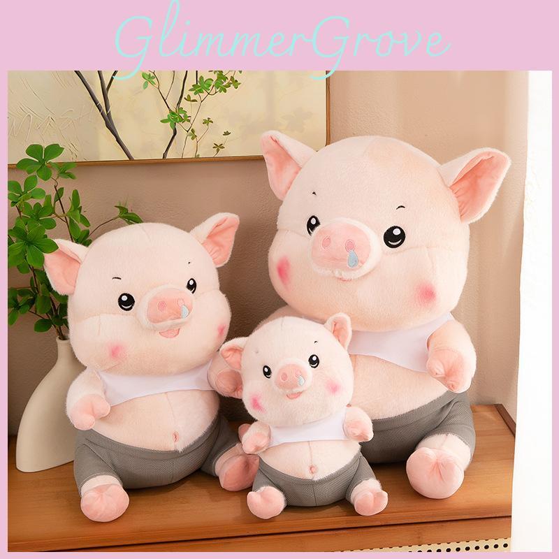 Pig Snotty Plush Toy Cute Stuffed Animal Doll Room Sofa Decoration Kids Gifts