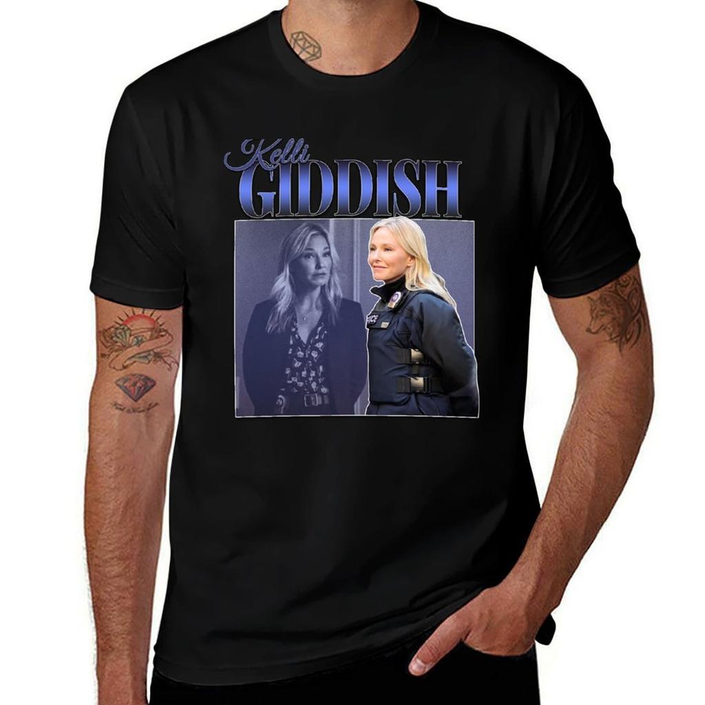 Kelli Giddish AUnisexda Rollins Maglietta Ispirata agli Anni '90 Maglietta T-shirt divertenti maglietta in cotone Maglietta Casual Unisex