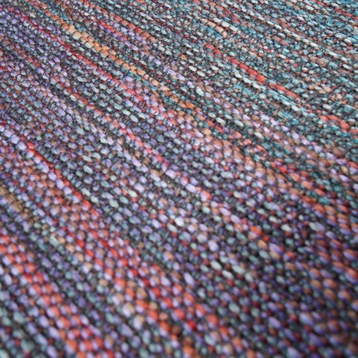 Tapis salon motifs lignes bleu 200x290