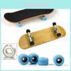 Skate Completo de Madeira com Fita de Espuma e Caixa de Lixa Presente Ideal para Amantes de Skate