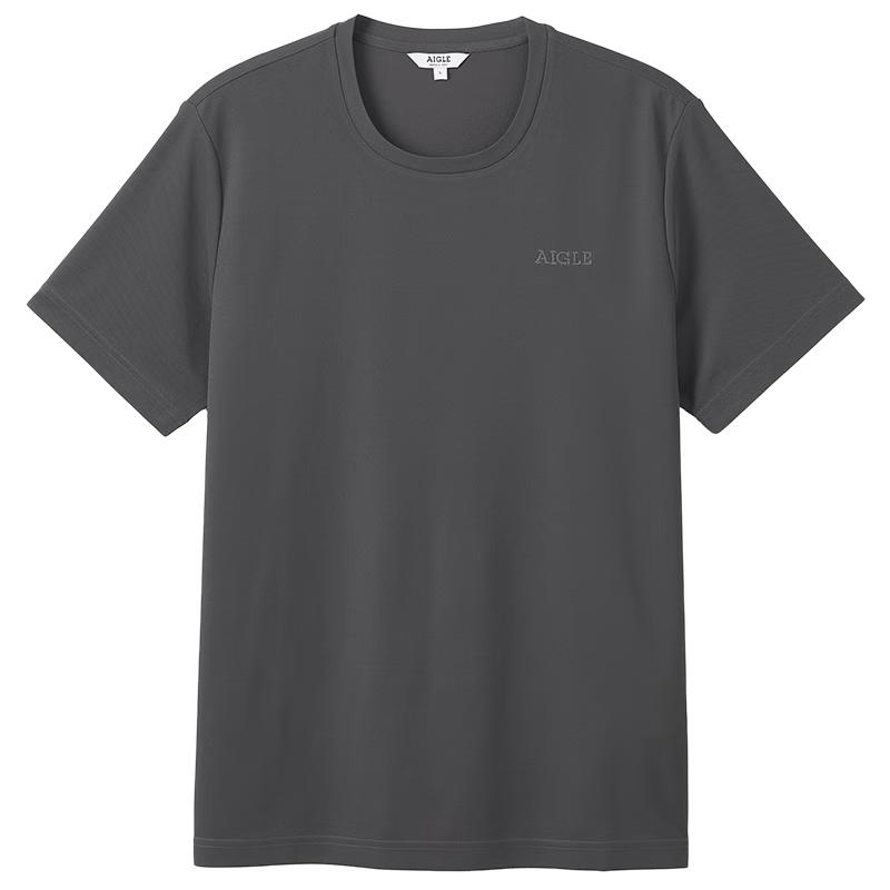 AIGLE Men s DFT Quick-Dry UV Protection Short-Sleeve T-Shirt M