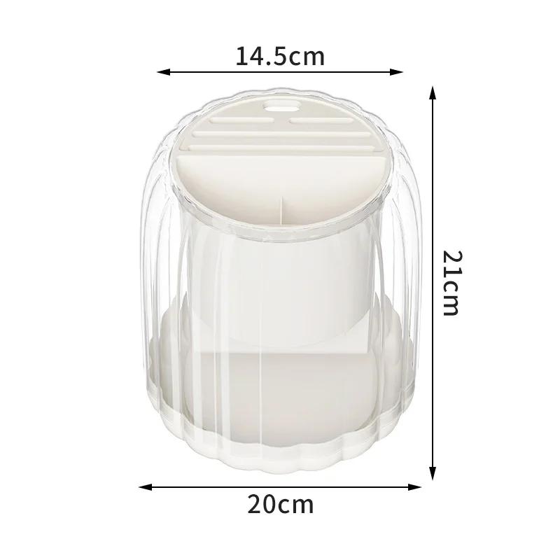 360° rotatable Utensil Holder Chopstick Storage Rack Cutlery Sink Chopsticks Holder Kitchen Spoon Fork Drain Storage Organizer