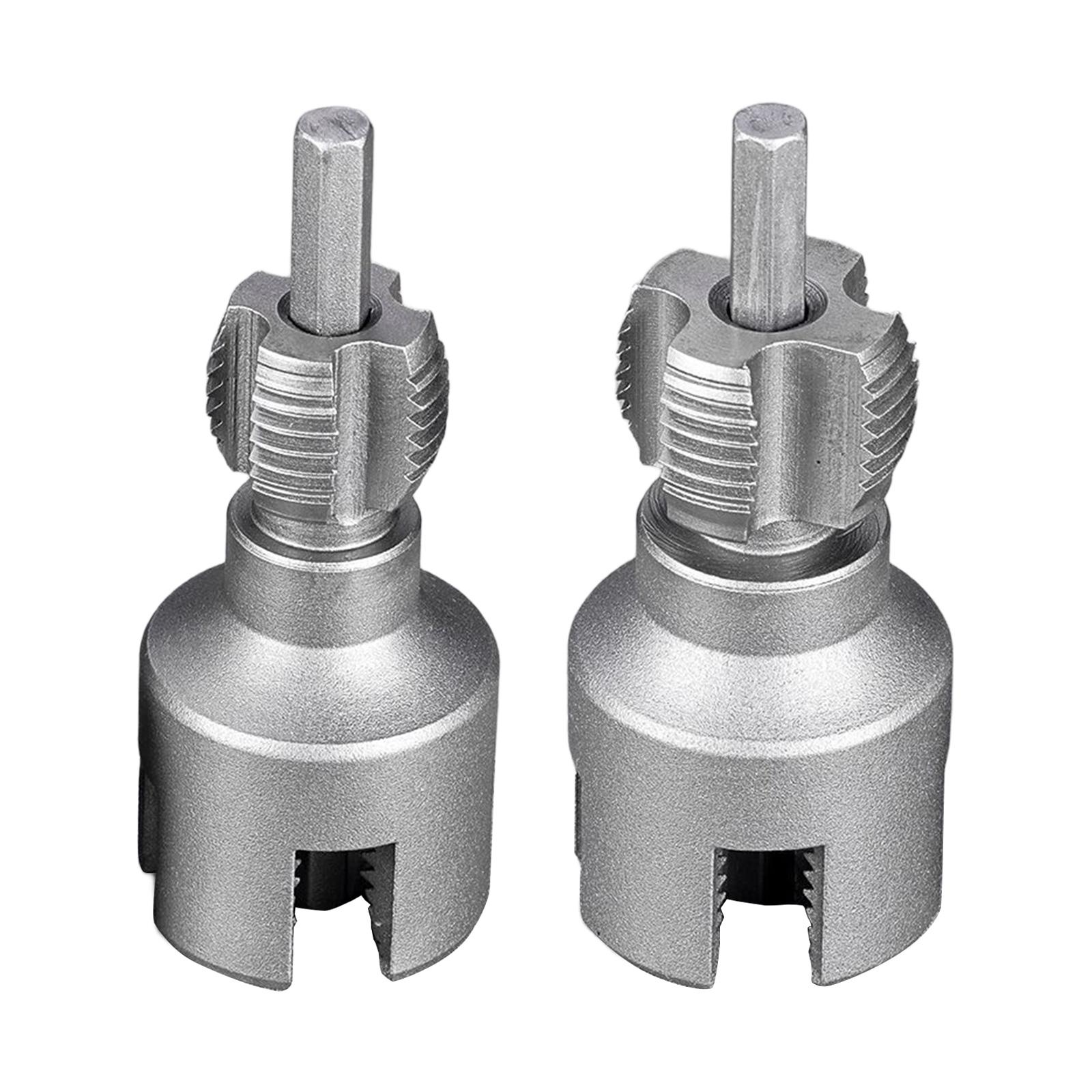 

Набор многоразовых клуппов для ПВХ труб разных размеров для электродрели, многоразовый сантехнический инструмент, подходит для домашнего ремонта