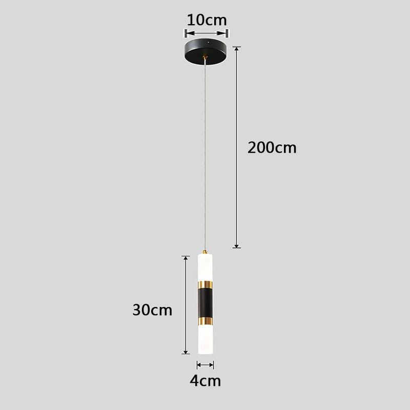 Minimalist Long Line Pendant Light for Living Room, Bedroom, Staircase, and Restaurant - 2025 Design