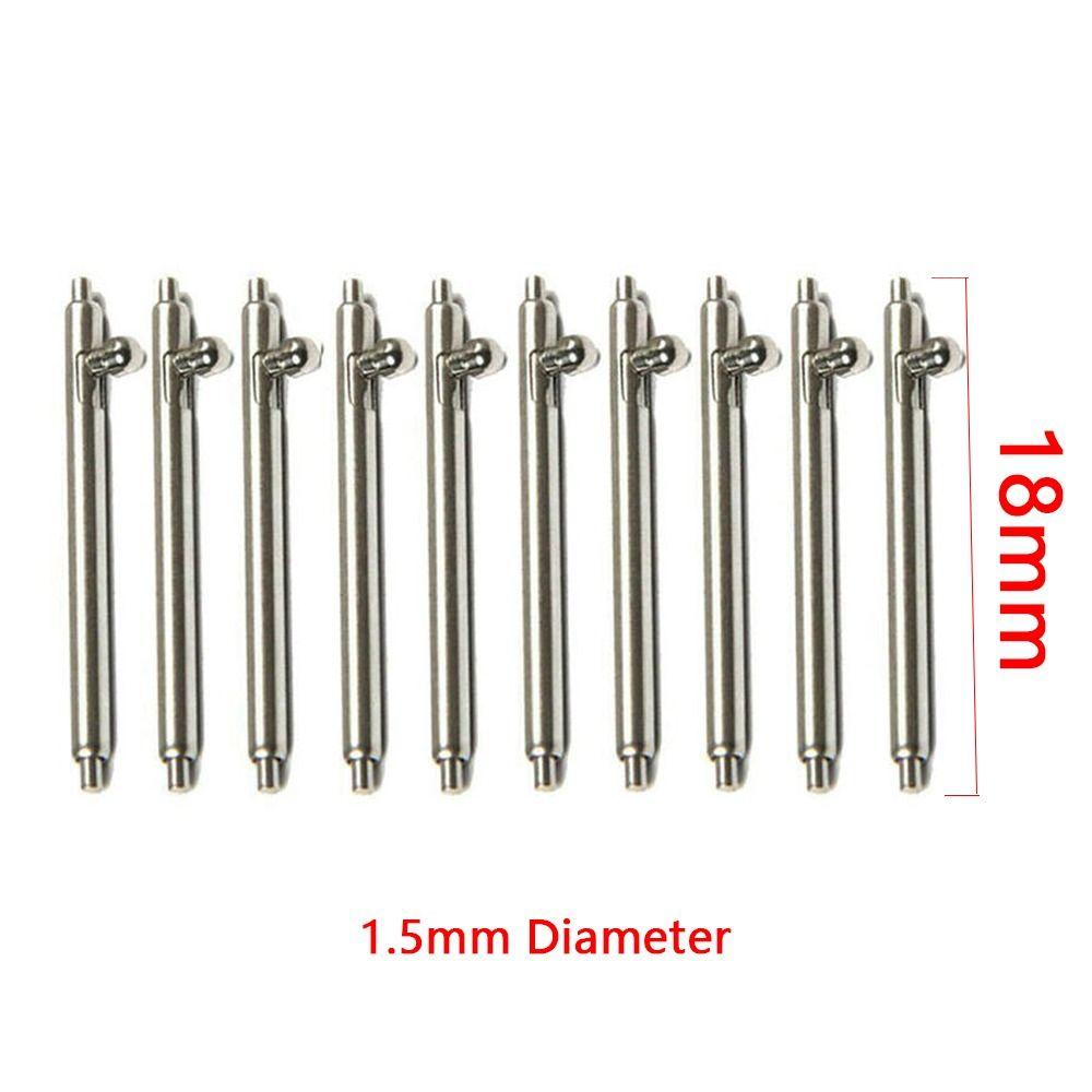

10 шт./лот, диаметр 1,5 мм, штифт для часов, ремешок для часов, сменные аксессуары для шатуна 18mm-1.5mm Diameter