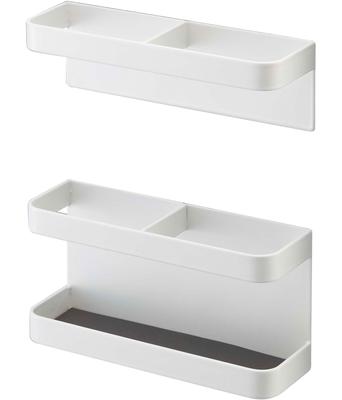 Yamazaki Magnet Umbrella Stand Tower White 7641 Upper W16 X D5 X H5 Cm Lower W16 X D5 X H8 Cm