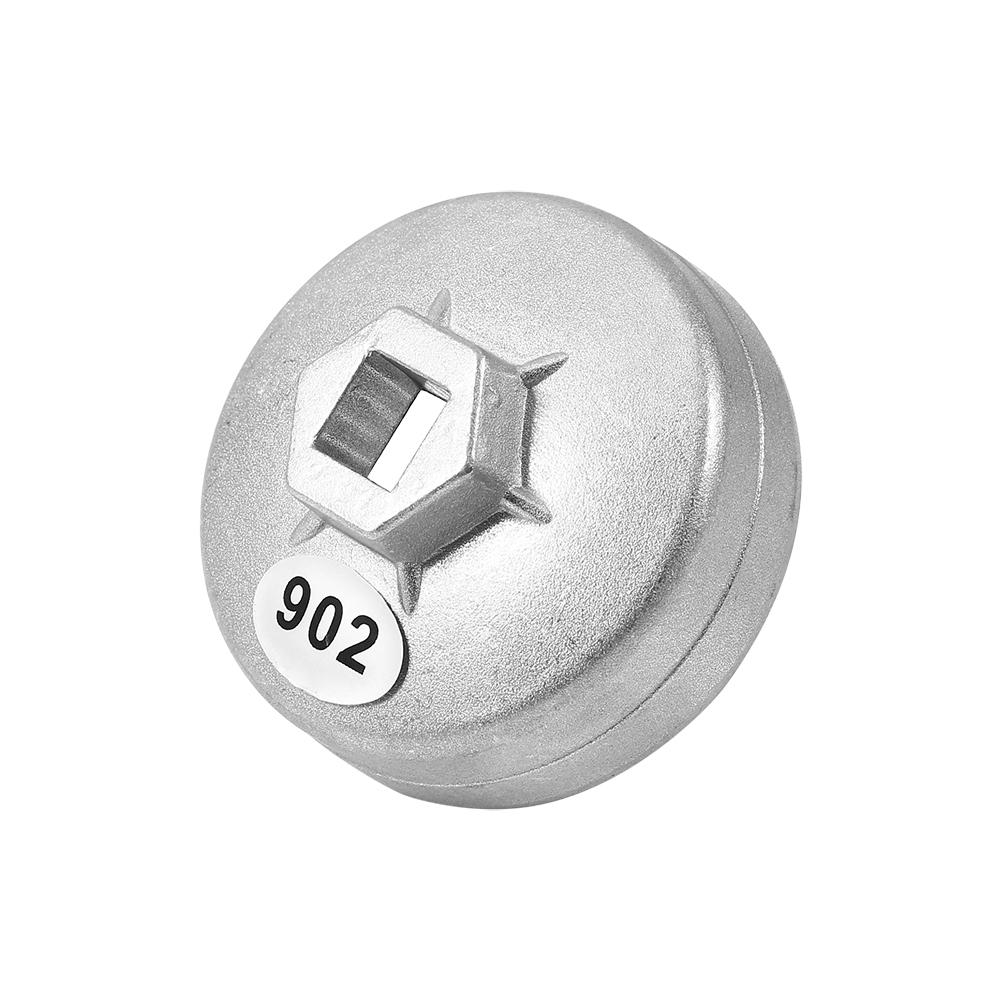 67mm 14 Nuten Aluminiumkappe Ölfilterschlüssel Kartusche Auto Stecknuss Abzieher Werkzeug