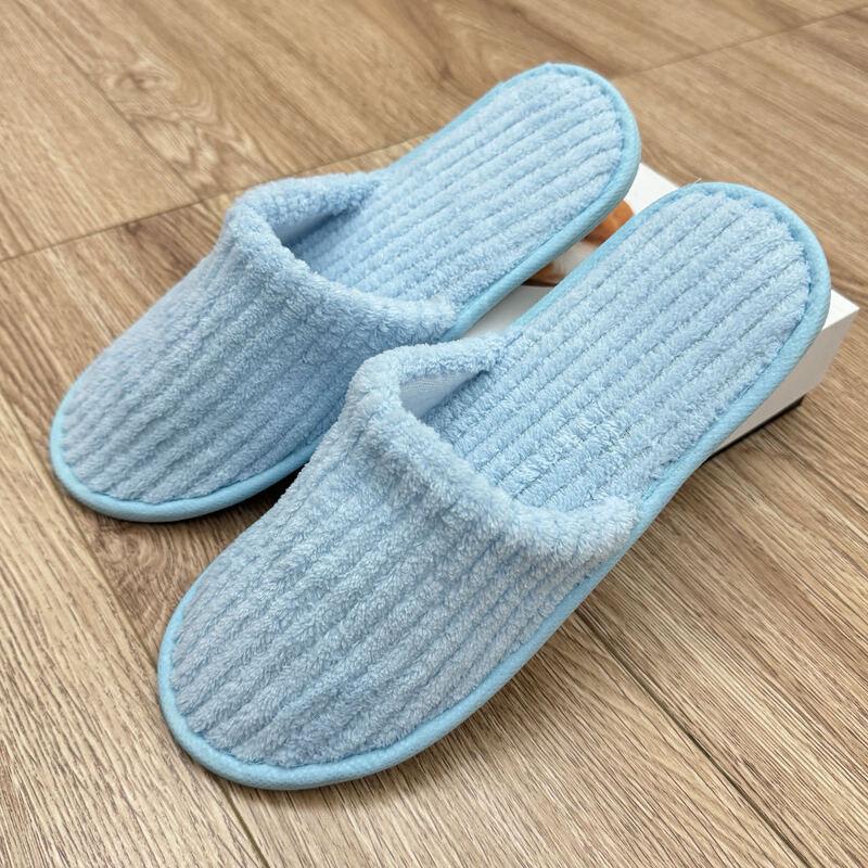 Yipan Disposable Coral Fleece Slippers