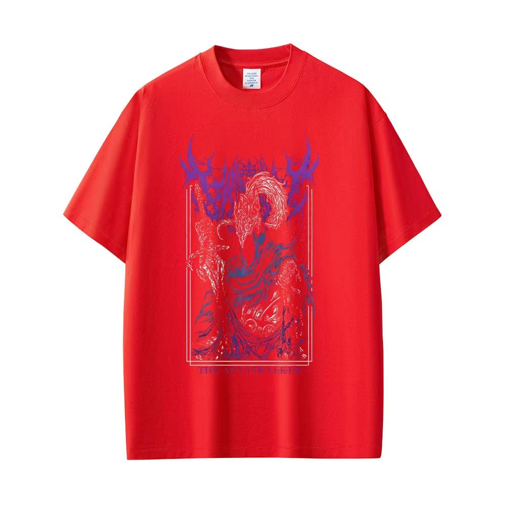 Game Dark Souls Artorias The Abysswalker Graphic Tshirt Men Women Vintage Gothic Rock Tshirts 2026 Punk Shortsleeved top