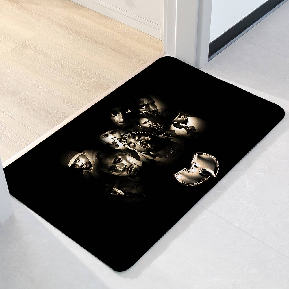 W-WU-TANG Fashion Floor Mats Home Laundry Rug Carpet For Living Room Decor Lounge Area Anti-slip Foot Mat Entrance Doormat