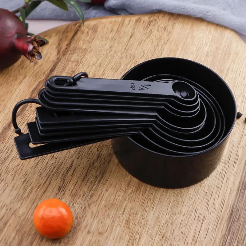 Manufacturer Measuring Spoon and Measuring Cup Baking Tool DIY Cake Baking Formula Milk Powder Spoon 5-Piece Scale Set Pl