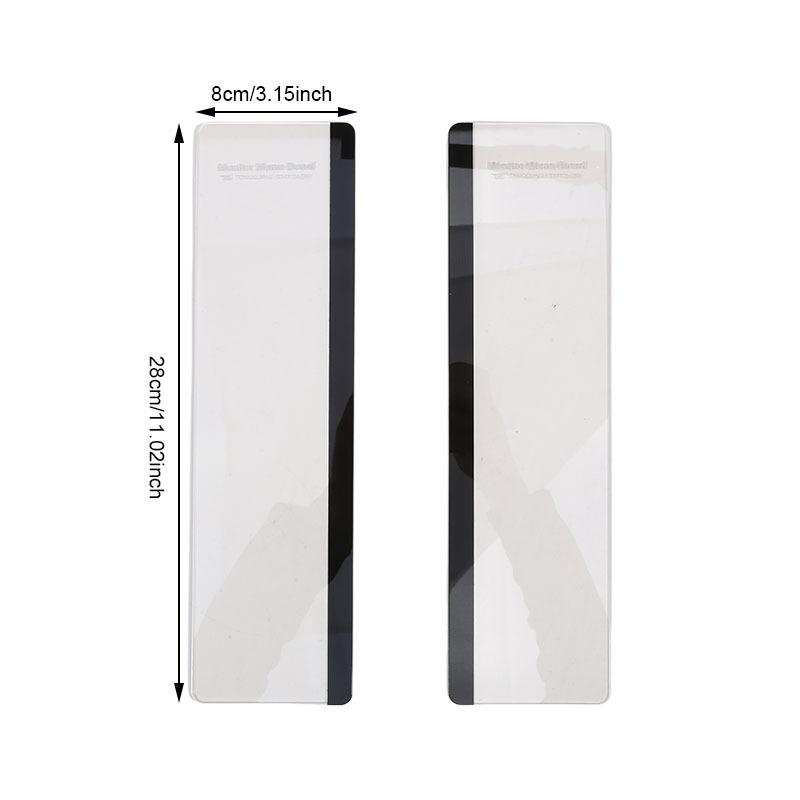 Creative Acrylic Monitor Message Memo Board for Sticky Note Transparent Name Card Phone Holder Desktop Plastic Holder Stationery