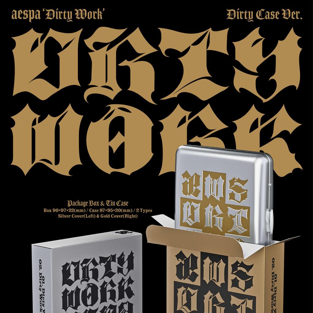 (Piszkos Tok Ver.) aespa [Dirty Work] Kislemez