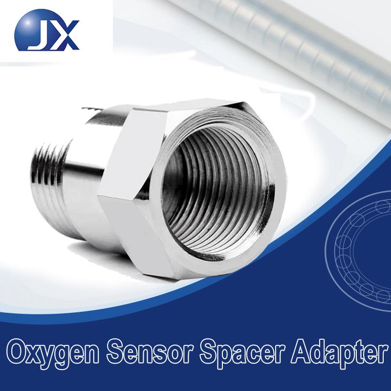 M18x1 5 Thread Oxygen Sensor Adapter 32mm Expansion Isolation Automotive Connector серебряный