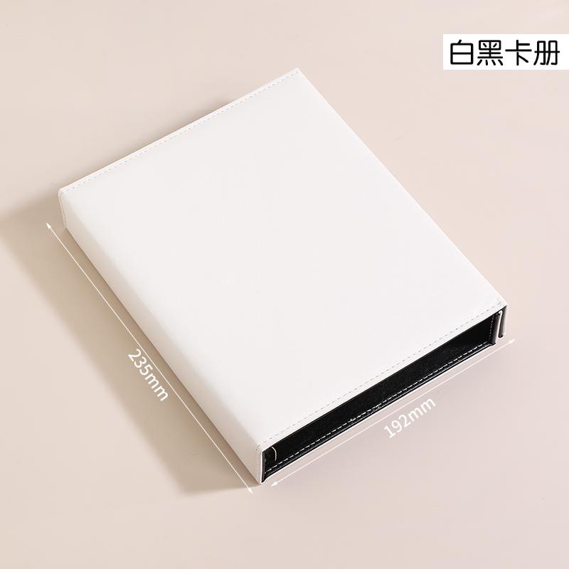 Ordner A5 Kpop Fotokarten Sammelbuch Magnetverschluss Großer Kartenhalter Macaron PU Idol Foto Karten Sammlung