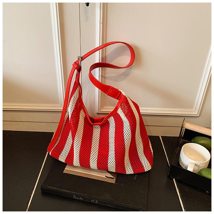 Summer New Single Shoulder Underarm Women's Bag Niche Large-capacity Cloth Fashionable Simple Portable Women's Bag