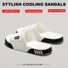 Men'S Indoor and Outdoor Slippers Thick Bottom EVA Non-slip Fashionable Wear-resistant Casual shoes