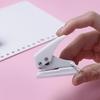 Mini Puncher Paper Capacity 8 Sheets Single Round Hole Puncher Aperture Diameter 0.24'' (6mm) for DIY Binder Paper Card