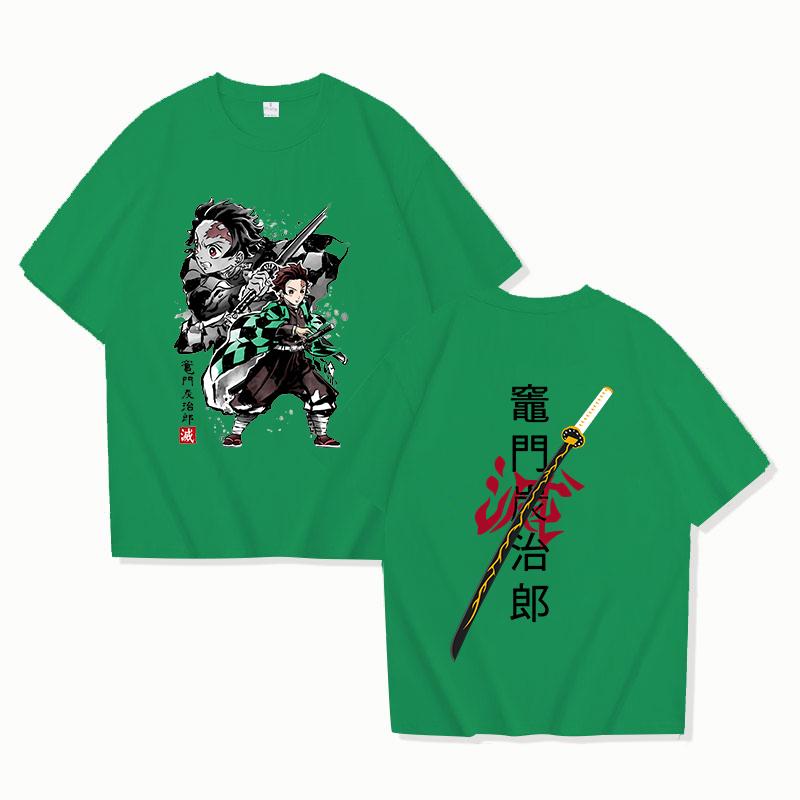 New Anime Kamado Tanjirou Printed T-Shirts Women Men Short Sleeve Funny Round Neck Tee Shirt Casual Summer Tops