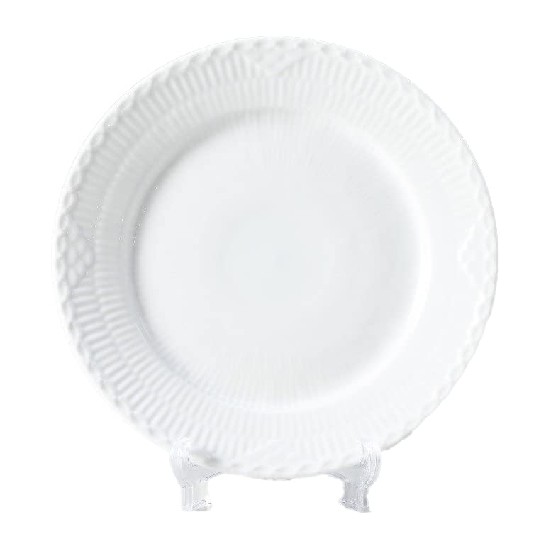 

Royal Copenhagen White Fluted Plate, Half Lace, 19cm, Flat, 1128620 1017293 [Parallel Import]