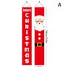 180x30cm Merry Christmas Couplet On Door Banners Party Decorative Porch Flag Oxford Cloth for Home Porch Outdoor Xmas Hanging Ornaments Supplies