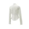 adidas Jackets Women's Ecru Stand Collar Moderate Other KH2677