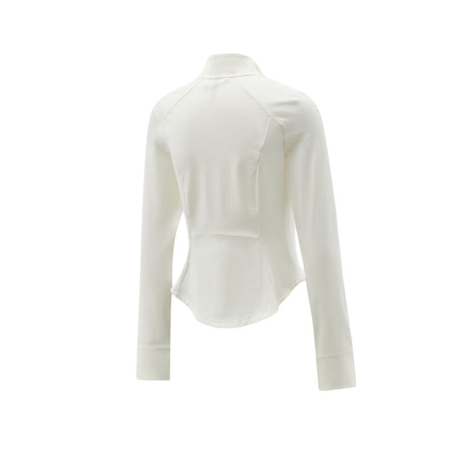 adidas Jackets Women's Ecru Stand Collar Moderate Other KH2677