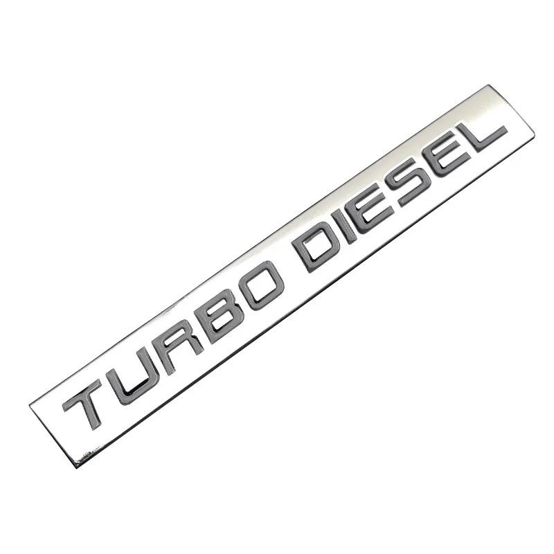 Logo Emblema Logo Cromato Metallo 3D Portellone Posteriore Auto Turbo Diesel Adesivo RAM 2500 Decalcomania Carrozzeria Adesivi Adesivi Accessori