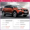 for Peugeot 3008 MK2 2017~ Luxuriou Chrome Exterior Door Handle Cover Car Accessories Stickers Trim Set 2nd Gen 2018