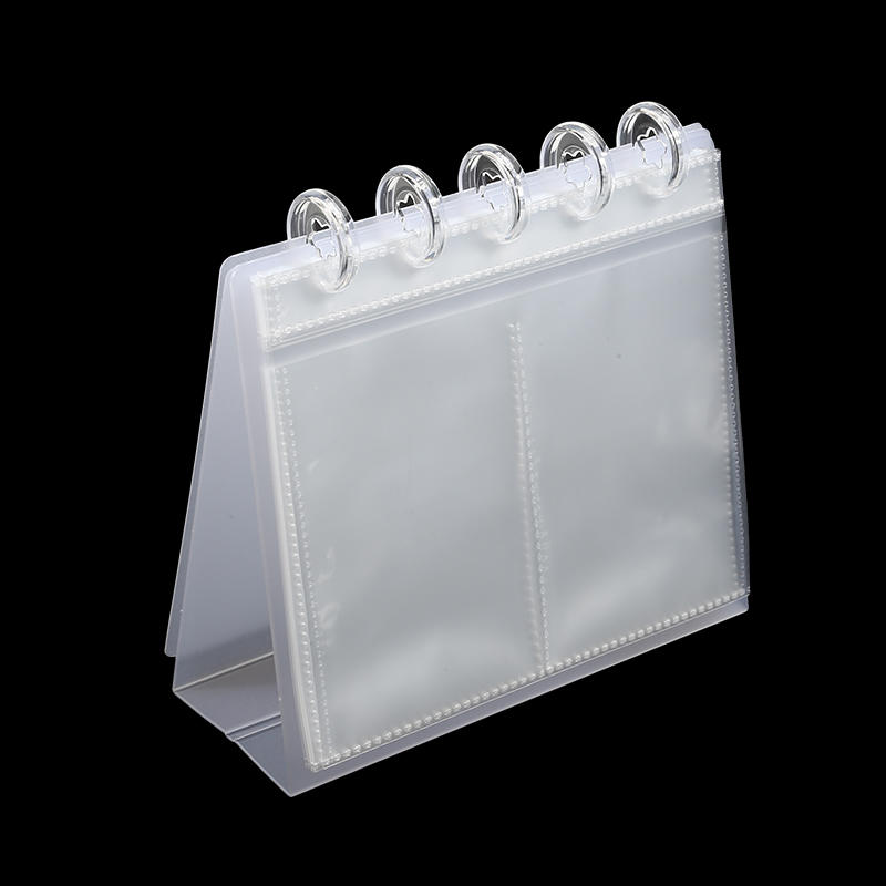 

New Transparent Desktop Photo Album 3inch/4inch DIY Photocard Holder Decor Simplicity Idol Card Picture Display Ornament