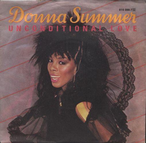 7inch Record DONNA SUMMER  Unconditional Love 8140887 MERCURY 1983 Germany Dance  Electronica Used