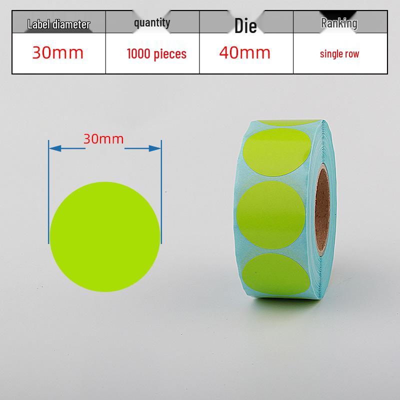 Waterproof Adhesive Thermal Barcode Stickers - Various Sizes