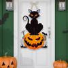 1-8PCS 2026 Halloween Door Hanging Decoration Pumpkin Bat Wall Decor Ghost Festival Party Banner for Door Halloween Decoration