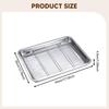 Baking Sheet and Rack Baking Pan Food Storage Container Easy to Clean