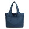 InZaccaZ Women's A4 Tote Bag, Lightweight, Perfect for Commuting, Large Capacity, Water-Repellent Nylon, Vertical and Horizontal Orientation, Stylish