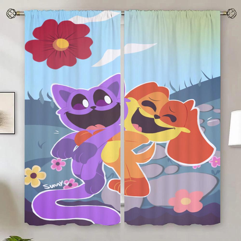 

Bathroom Curtains Curtains for Living Room CATNAP DOGDay Curtain Rods Modern Home Decoration Blind Partition Christmas Blinds W50xH70cmx2pcs-CL