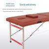 Portable Double Beam Foldable Massage & Physiotherapy Bed for Home Use