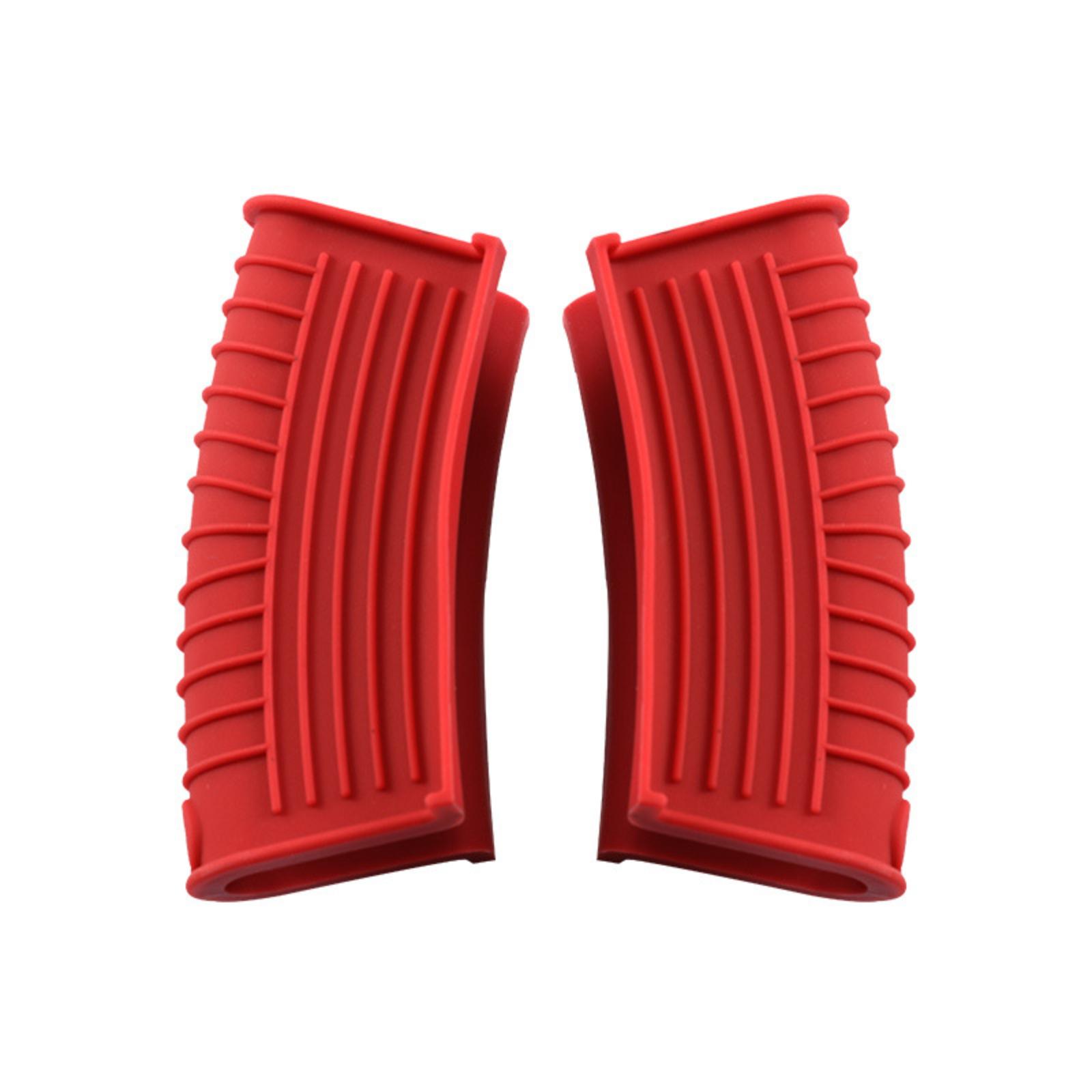 Silicone Pot Handle Sleeve Heat-Resistant, -, Insulated Handle Cover One Size