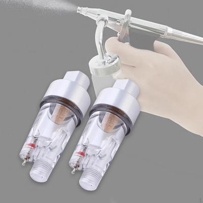 2 Pieces Airbrush In Line Water Separator Paint Spray Tool Lightweight Easy To Clean