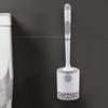 Toilet Brush Long-Handle Toilet Brush Cleaner And Holder Ergonomic Scrub Resistant Scrubber Cleaning Tool For Stone Floor Tile