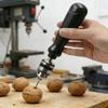 Ergonomic Manual Drill Set Contains 10Pcs High Hardness Bit (0.3-3mm) Ideal For Wood Plastic And Resin